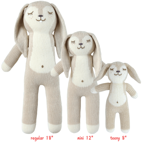 Honey the Bunny – Hand Knit Stuffed Animal Doll – Blabla Kids
