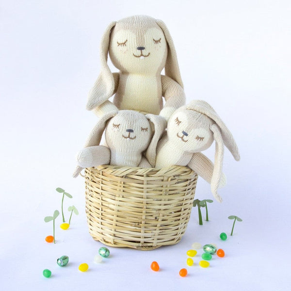 Honey the Bunny – Hand Knit Stuffed Animal Doll – Blabla Kids