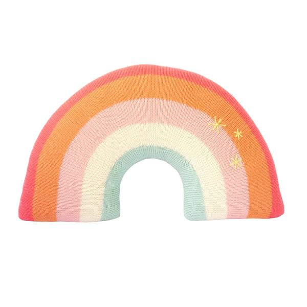 Rainbow Pillow Pink