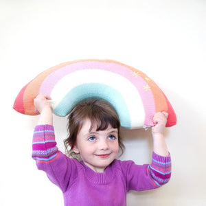 Blabla Kids Pillow Rainbow Pillow Pink