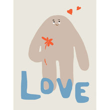 Blabla Kids Art Print 16x20 Art Print Little Monster Art Print