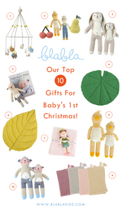 Our Top 10 Gifts for Baby's 1st Christmas