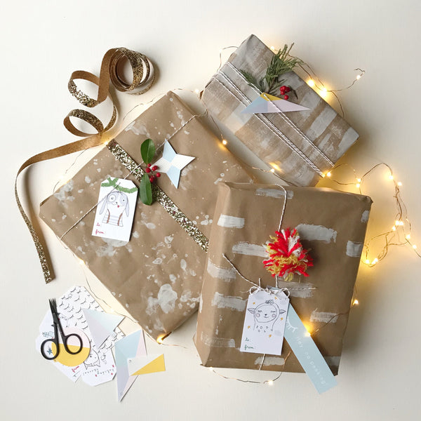 Free Gift Tag Download & Fun DIY Gift Wrap Ideas!