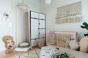 People Magazine Feature: inside Brie Bella's Daughter Birdie's 'Boho Minimalist' Nursery!