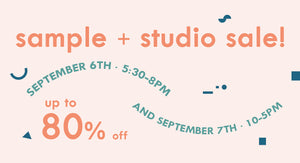 Atlanta Sample Sale!