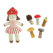 Blabla Kids Gift Set Mini Pippa + Mushroom Finger Puppets Gift Set