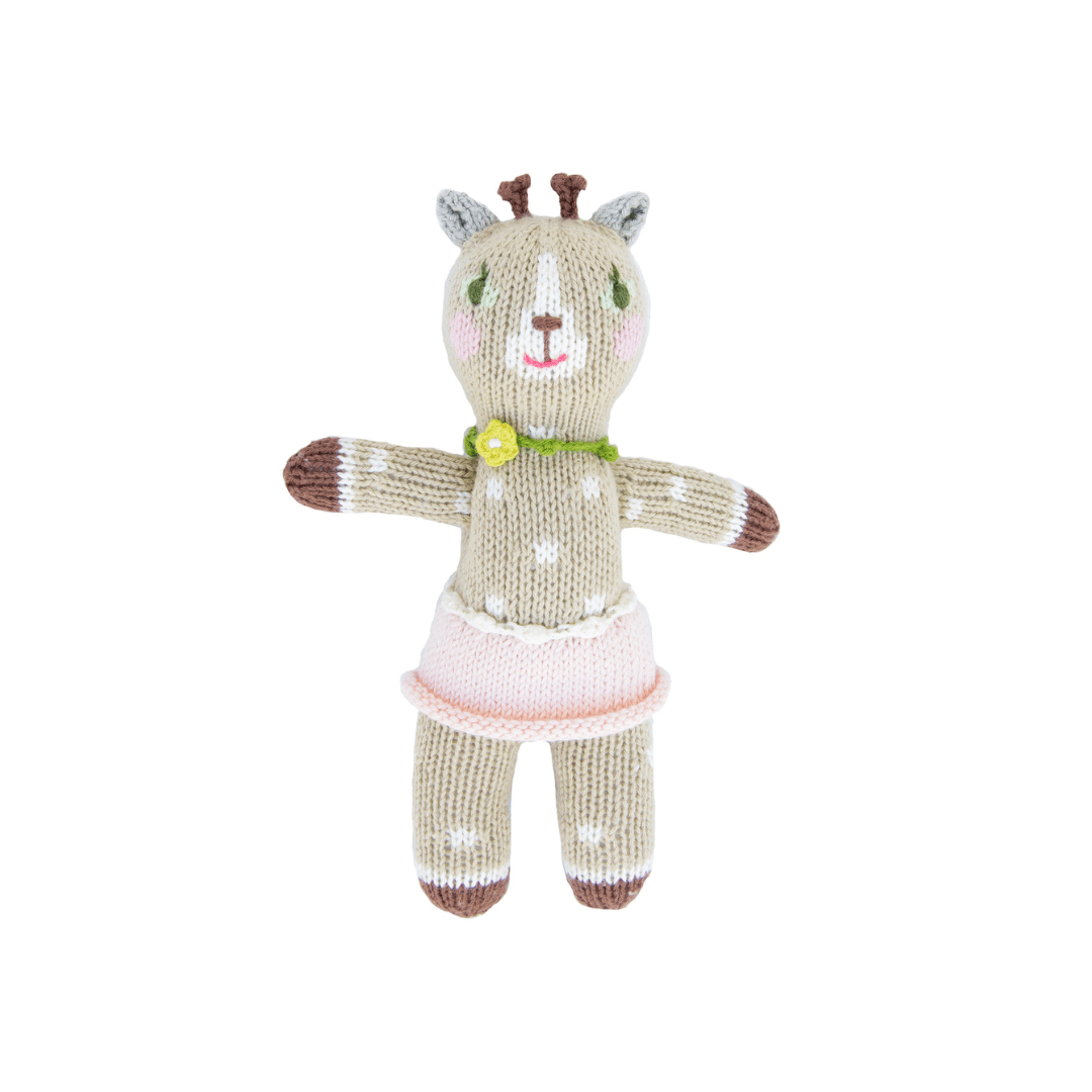 Hazel the Deer – Hand Knit Stuffed Animal Doll – Blabla Kids