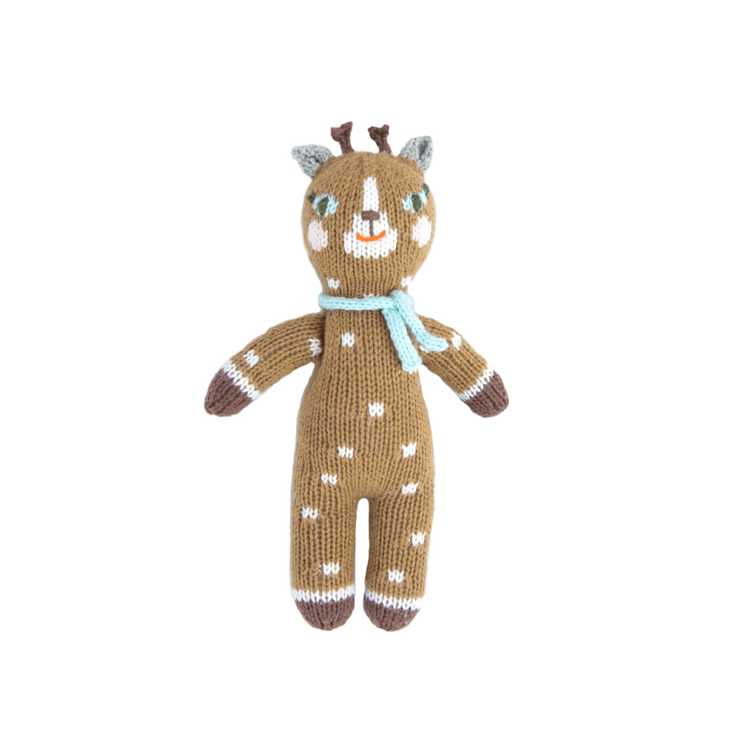 Jasper the Deer – Hand Knit Stuffed Animal Doll – Blabla Kids Jasper the Deer – Hand Knit Stuffed Animal Doll – Blabla Kids
