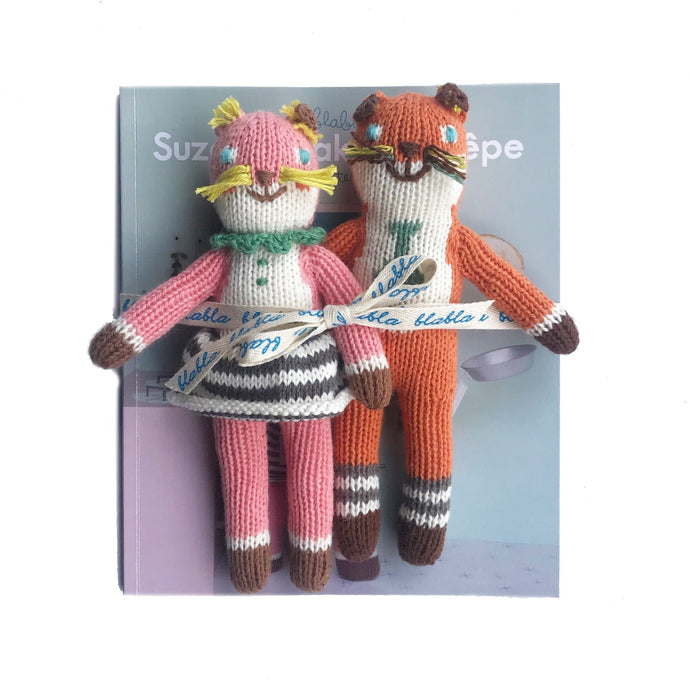 Blabla Kids Gift Set Book & Socks/Suzette Rattle Gift Set