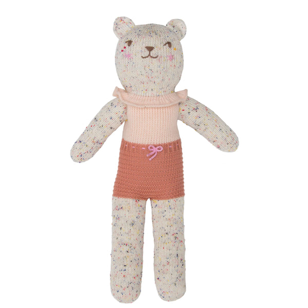 Tweedy Bear Grenadine – Hand Knit Stuffed Animal Doll – Blabla Kids