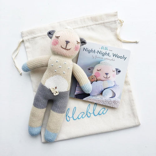 Blabla Kids Gift Set Book & Mini Wooly Gift Set