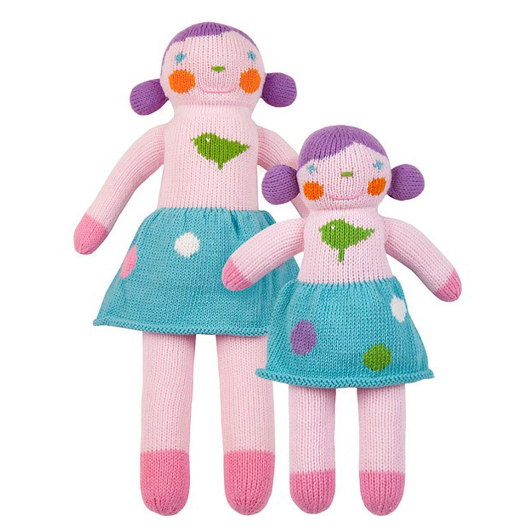 Violet – Hand Knit Stuffed Animal Doll – Blabla Kids