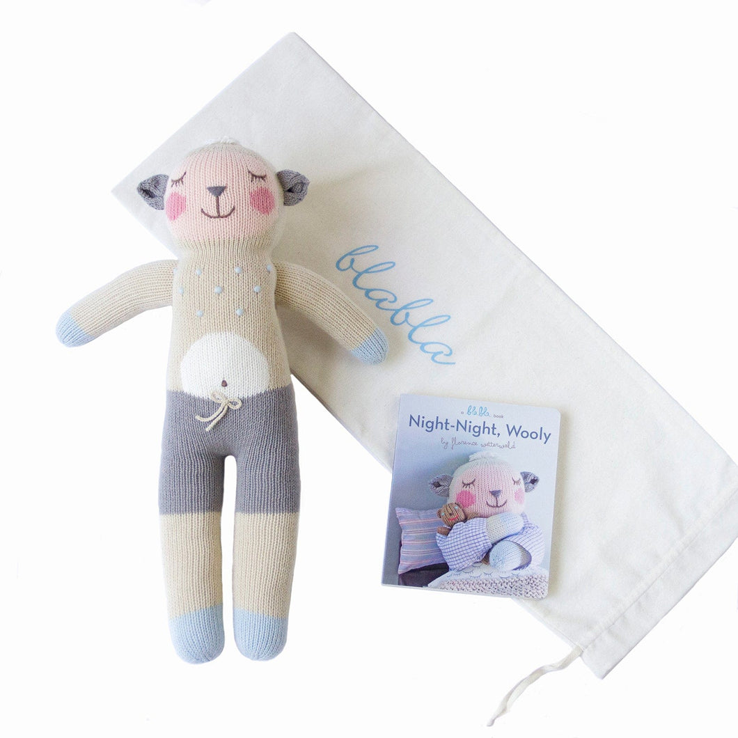 Blabla Kids Gift Set Book & Regular Wooly Gift Set