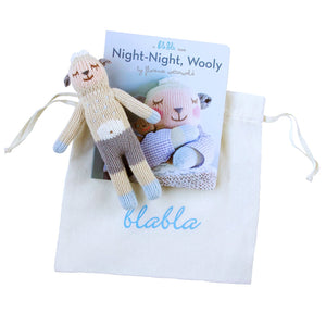 Blabla Kids Gift Set Book & Wooly Rattle Gift Set
