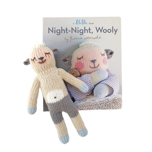 Blabla Kids Gift Set Book & Wooly Rattle Gift Set