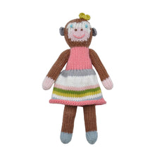 Blabla Kids Rattle School Book Girl Monkey Rattle