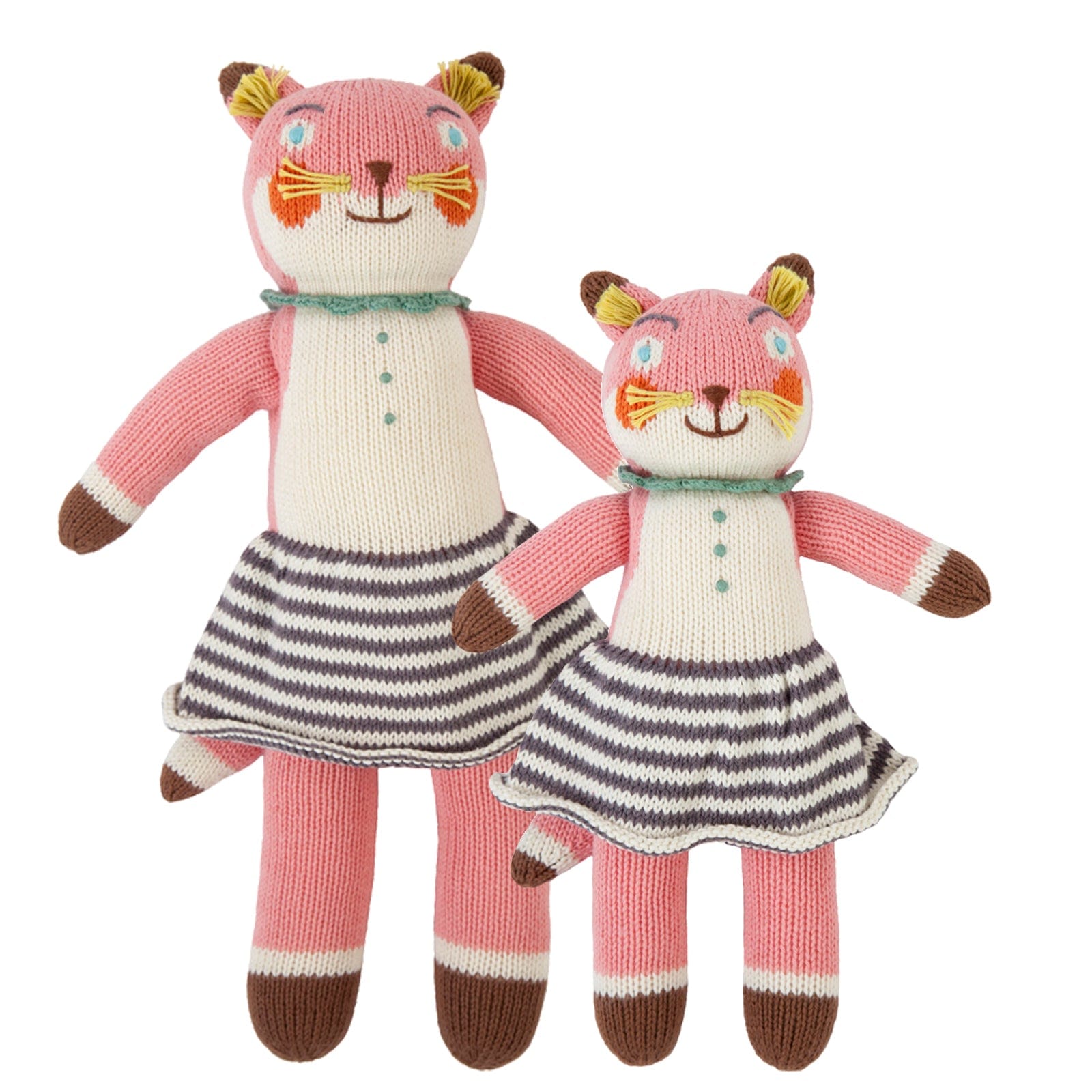 Suzette the Fox – Hand Knit Stuffed Animal Doll – Blabla Kids