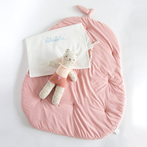 Blabla Kids Gift Set Doll & Play Mat Pink Bundle