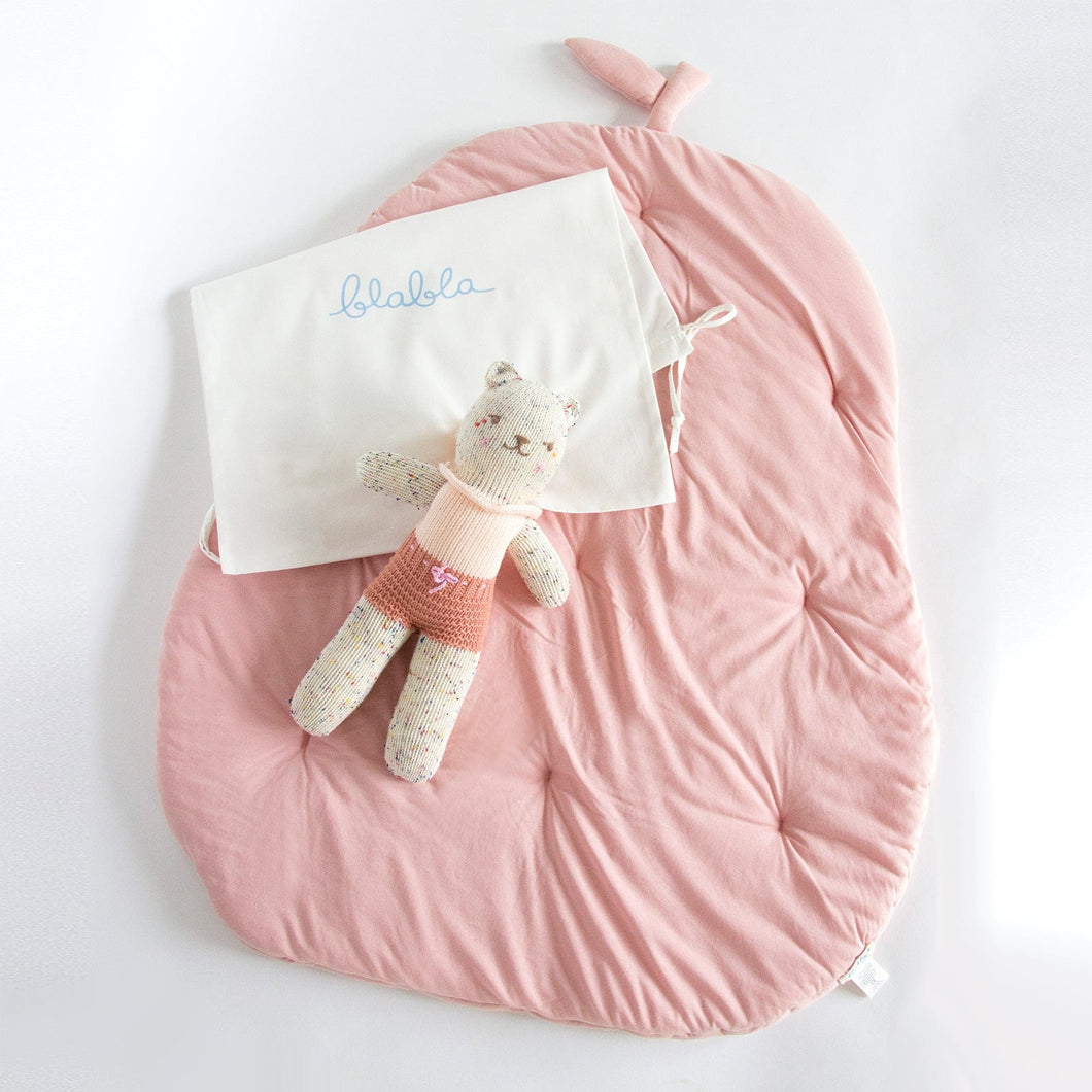 Blabla Kids Gift Set Doll & Play Mat Pink Bundle