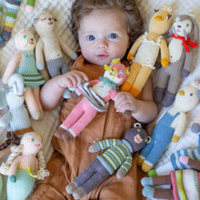 Blabla Kids Gift Set Benedict Rattle & Mint Blanket Bundle